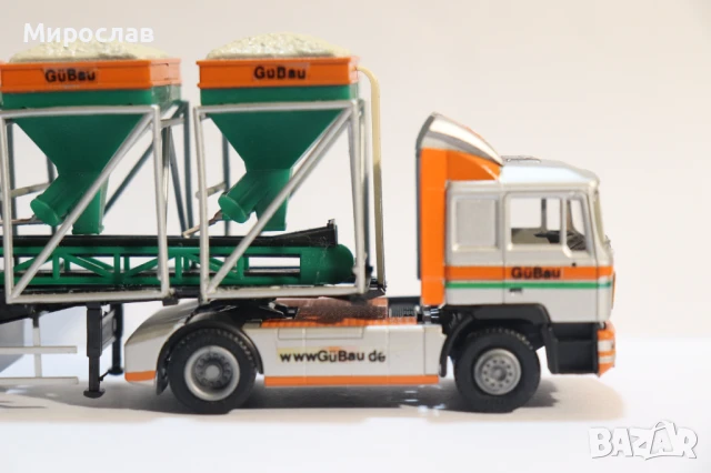 HERPA 1:87 H0 MAN ТИР КАМИОН ИГРАЧКА КОЛИЧКА МОДЕЛ, снимка 9 - Колекции - 50767219