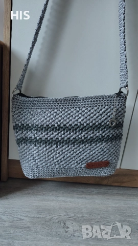 Дамски луксозни чанти, модерни ръчно изплетени за през рамо, снимка 6 - Чанти - 34902131