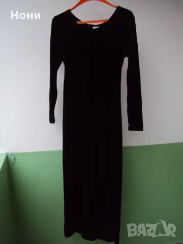 Дълга официална плюшена рокля ръст С, снимка 1