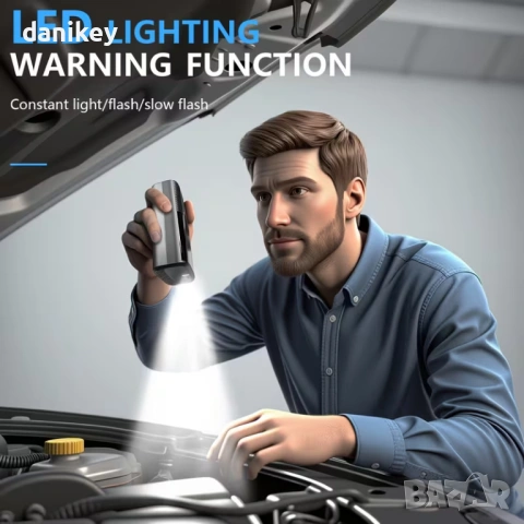 Мощна Безжична Помпа 150PSI – За Кола, Мотор, Падълборд и др., снимка 7 - Аксесоари и консумативи - 54152537