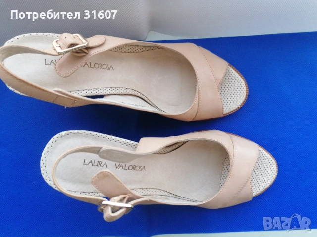 Кожени сандали Laura Valorosa, снимка 2 - Сандали - 54148533