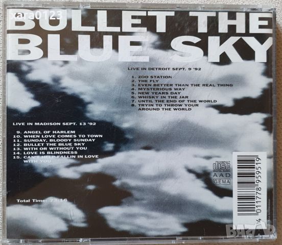 U2 – Bullet The Blue Sky (Live In Detroit & Madison 1992), снимка 2 - CD дискове - 46405461