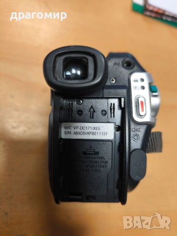 SAMSUNG DVD CAMERA RECORDER VP-DC171, снимка 5 - Камери - 53558113