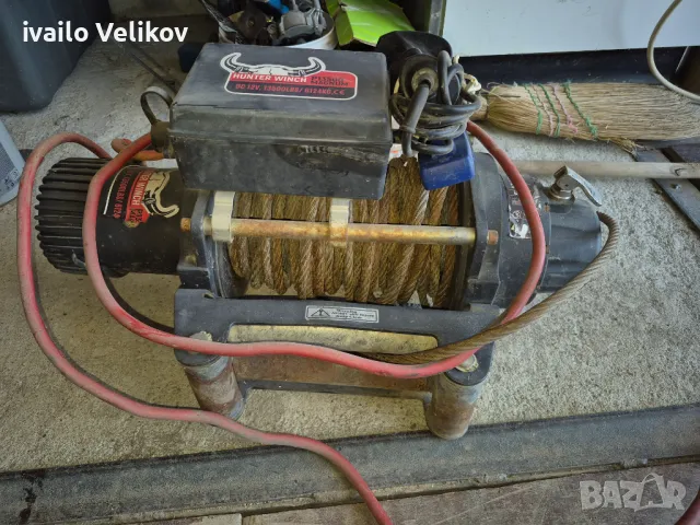 Лебедка 12в  13500lb