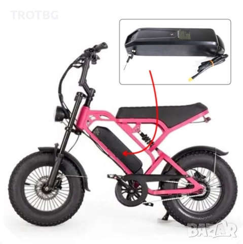 36V 13Ah литиево-йонна батерия за електрически велосипеди QM-Wheel V20 Mini, снимка 4 - Друга електроника - 52661368