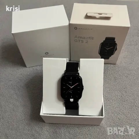 Часовник Smartwatch Amazfit GTS 2, Midnight Black, снимка 2 - Мъжки - 47297806