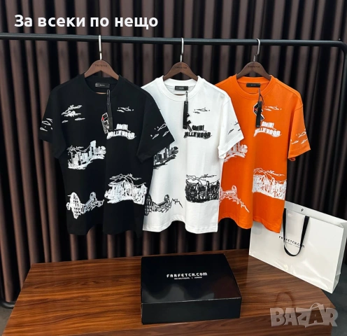 Amiri Мъжка Тениска👕Мъжка Блуза С Къс Ръкав - Различни Цветове Код Mens P.140, снимка 4 - Тениски - 53823166