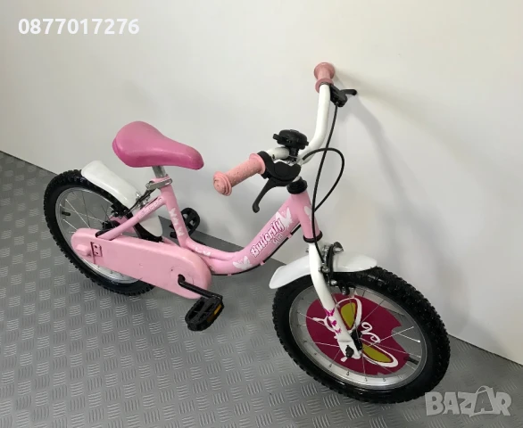 Детски велосипед Butterfly за момиче 16 цола/ колело, снимка 5 - Велосипеди - 50745534