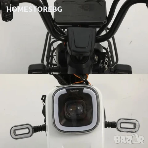 Електрически велосипед motor9 48V12AH - Максимална скорост 45 км/ч, 500W мотор, снимка 7 - Мотоциклети и мототехника - 50960630