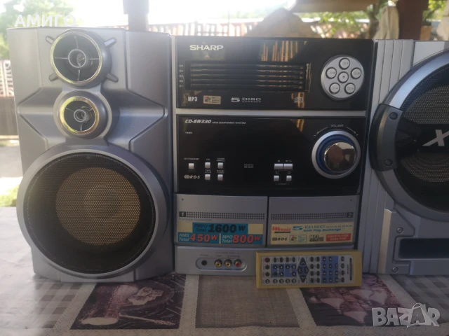 Продавам аудио система SHARP CD-SW330, снимка 4 - Аудиосистеми - 51224499