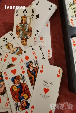 Комплект слим карти, оригинални немски, снимка 2 - Карти за игра - 53977826