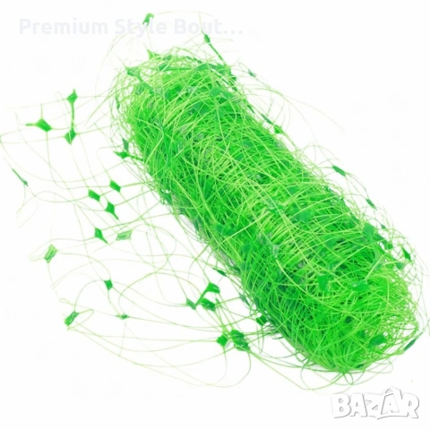 Мрежа за увивни растения и зеленчуци 1.2х20 м, Око 15х17 см, снимка 13 - Огради и мрежи - 53821289