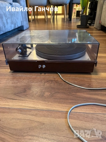 Thorens TD-160 много добър грамофон с доза Ortofon MC 20 mk2 с повишаващ трансформатор, снимка 4 - Грамофони - 54282025