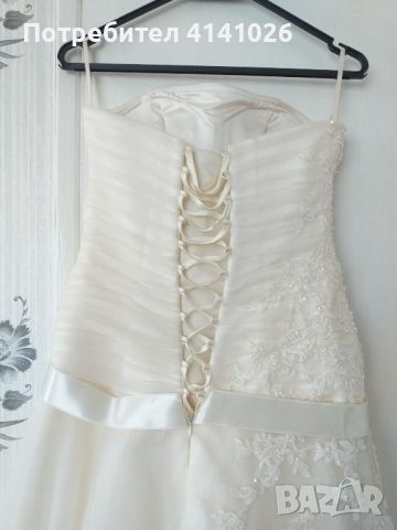 Бутикова дизайнерска сватбена / булчинска рокля от Paloma Fashion, снимка 6 - Сватбени рокли - 45766519