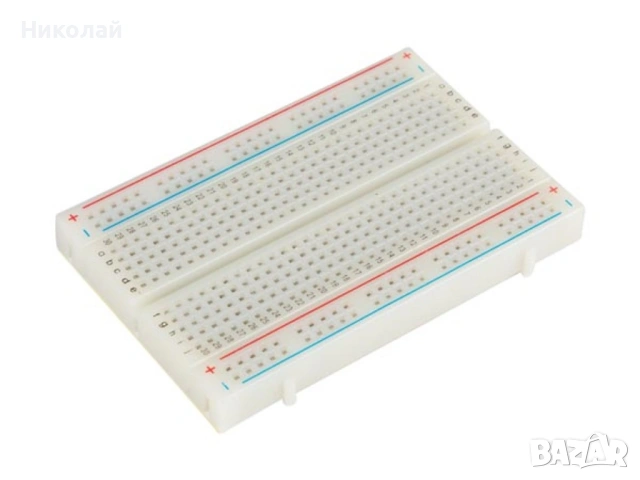 Макетна платка Velleman VTBB3 (Breadboard) за прототипиране – 400 гнезда