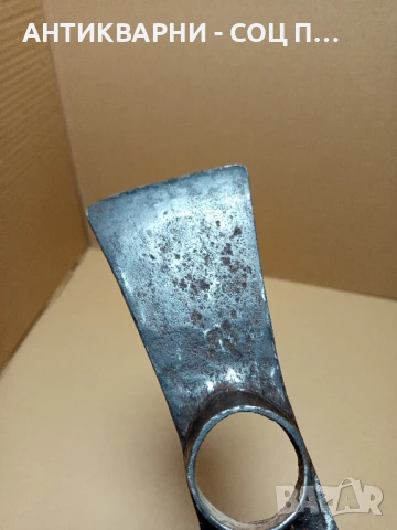 Соц Стара Ръчно Кована Мотичка Каластирка., снимка 7 - Антикварни и старинни предмети - 50659531