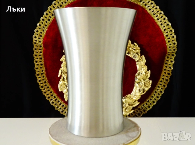 Калаена чаша за вино,бира Röders TEC. , снимка 2 - Антикварни и старинни предмети - 52938920