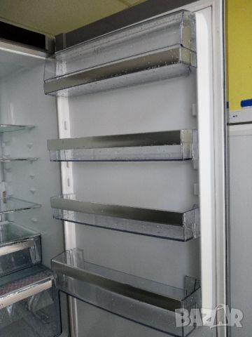 Иноксов комбиниран хладилник с фризер AEG No Frost  А+++  2 години гаранция!, снимка 12 - Хладилници - 45088391