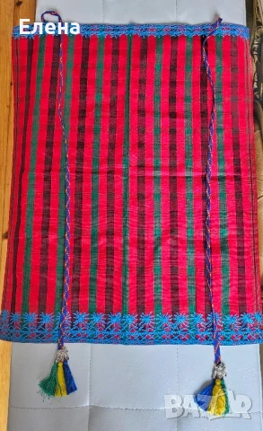 Автентична помашка, родопска носия с пафти, сая, салтамарка, фес, престилка, риза и др, снимка 12 - Антикварни и старинни предмети - 51230392