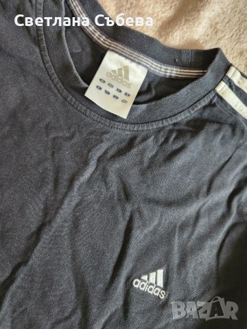 Оригинална блуза adidas размер L , снимка 2 - Блузи - 45554387