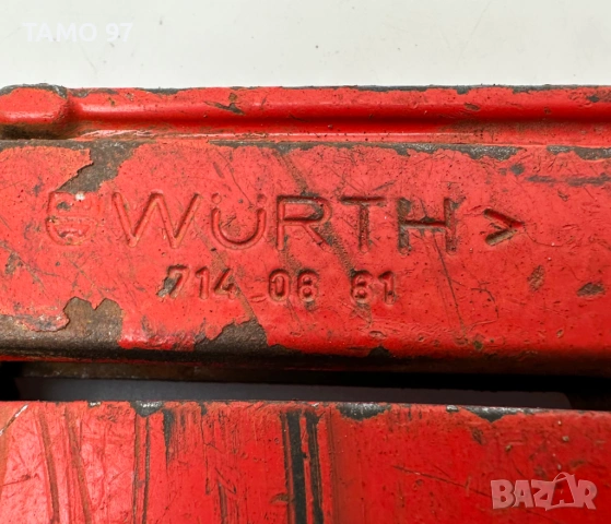 Wurth - Tръбен ключ S образен, снимка 2 - Ключове - 53406914