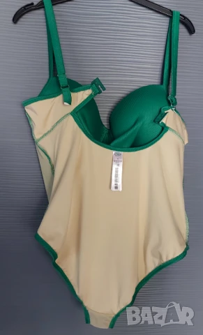 НОВ цял дамски бански черен, снимка 8 - Бански костюми - 50658018