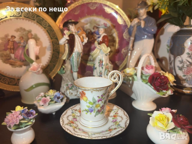 Dresden Germany  около 1900 - “Великолепният” Код P1968, снимка 2 - Декорация за дома - 53926718