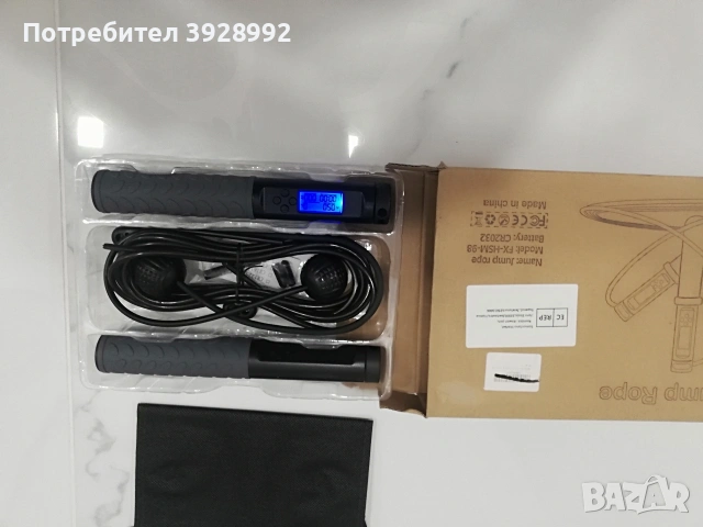 Въже за скачане с дисплей 