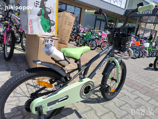 BYOX Велосипед 18" CYBER сив, снимка 8 - Велосипеди - 53772833