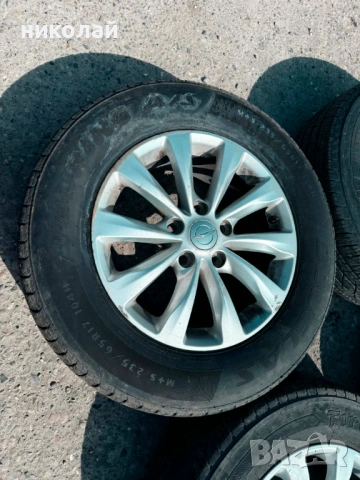 Джанти с гуми 5х127 17 цола, снимка 3 - Гуми и джанти - 53877617