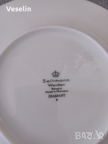 Порцеланови чинии Seltmann Weiden , снимка 2 - Чинии - 45058908