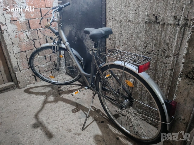 Алуминиев градски велосипед HATTRICK 28" – МНОГО УДОБЕН!, снимка 2 - Велосипеди - 53056066