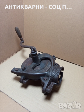 Соц Стара Българска Голяма Роначка За Царевица. , снимка 4 - Антикварни и старинни предмети - 52296612