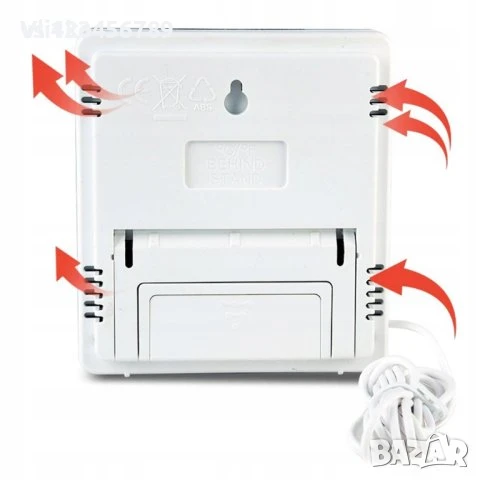 Термометър за вътрешна и външна температура, снимка 2 - Други стоки за дома - 50812729