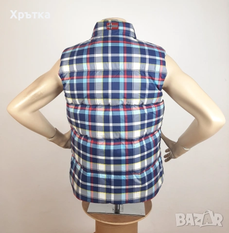 Napapijri Reversible Vest - Оригинален мъжки елек с две лица р-р L, снимка 4 - Якета - 53297722