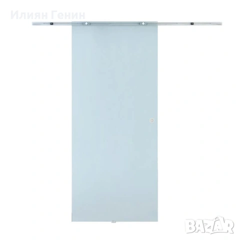 HOMCOM Стъклена плъзгаща се врата