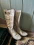 Елегантни дамски ботуши в бял цвят – №39, снимка 4
