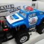 Полицейски джип с радиоуправление – 4x4 Monster Truck, снимка 1