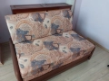  единично легло с ракла, маса и малък диван, снимка 3