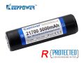 Батерия Keeppower 21700 5000mAh Protected 15A, снимка 1 - Друга електроника - 45420613