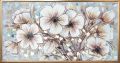 Ръчно рисувани картини | Атрактивна картина с цветя, снимка 1 - Картини - 45224437