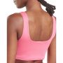 Дамски потник reebok workout ready rib bra pink, снимка 2