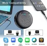 Нов Безжичен конферентен високоговорител/5 приемника Микрофон/USB-C/Онлайн срещи, снимка 5