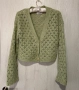 Zara green cardigan, снимка 1