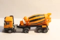 HERPA H0 1/87 MERCEDES ANTOS МИКСЕР БЕТОНОВОЗ МОДЕЛ КАМИОН, снимка 2