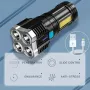 Супер Ярък USB Зареждаем LED Фенер, снимка 4