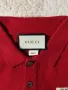 Тениска с яка GUCCI червена / Polo Shirt GUCCI color red, снимка 5