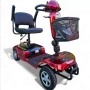 Инвалидна Електрческа Четириколка 350W (сваляема батерия) ЧЕРВЕНА, снимка 3