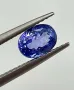 Инвестиционен естествен Танзанит 2.76ct. ALGT Сертификат, снимка 2