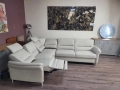 ПРОМОЦИЯ!Светло кремав ъглов диван от плат Dakar с ел.релакс механизъм, снимка 11